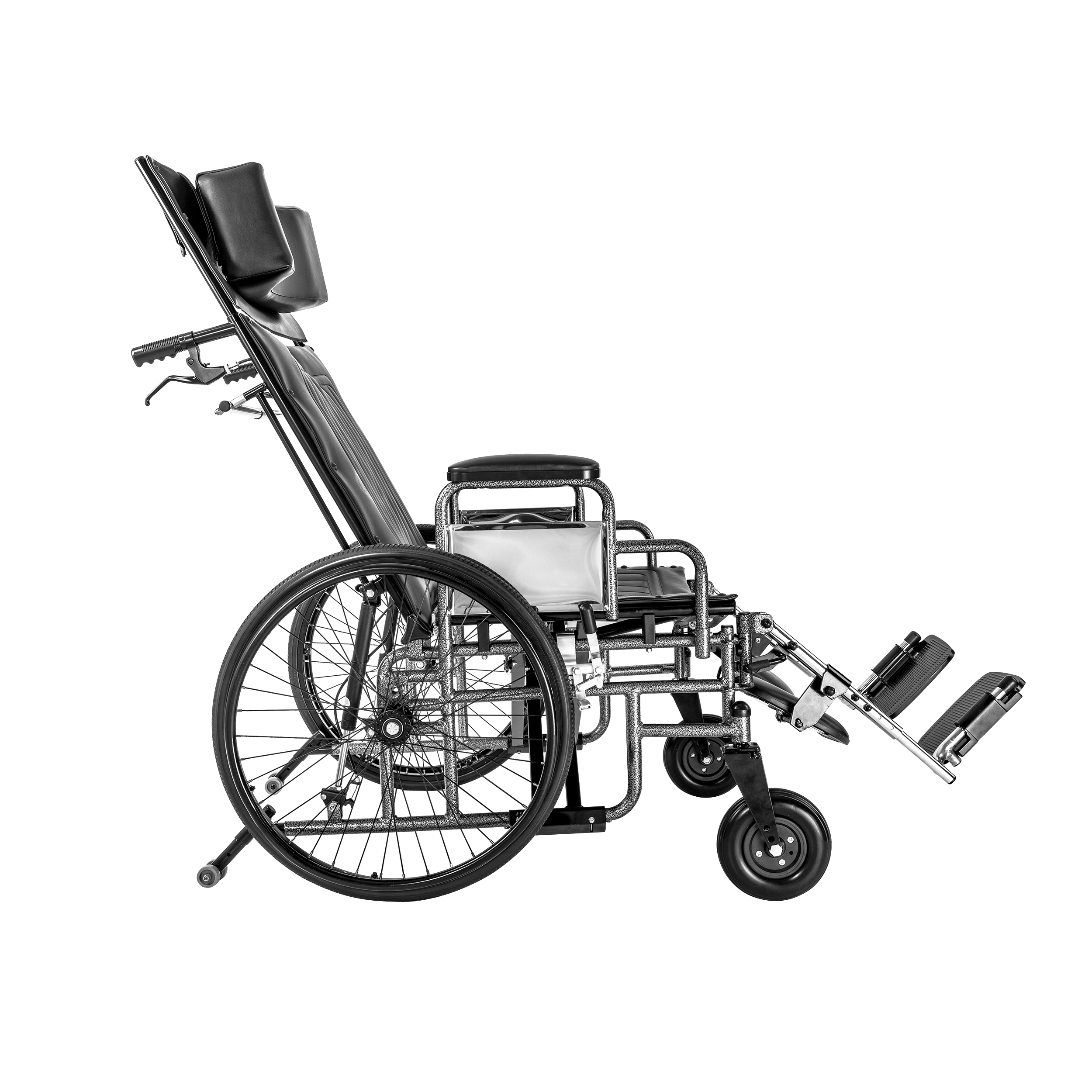 Bariatric Reclining Wheelchair w/ Elevated Leg Rest