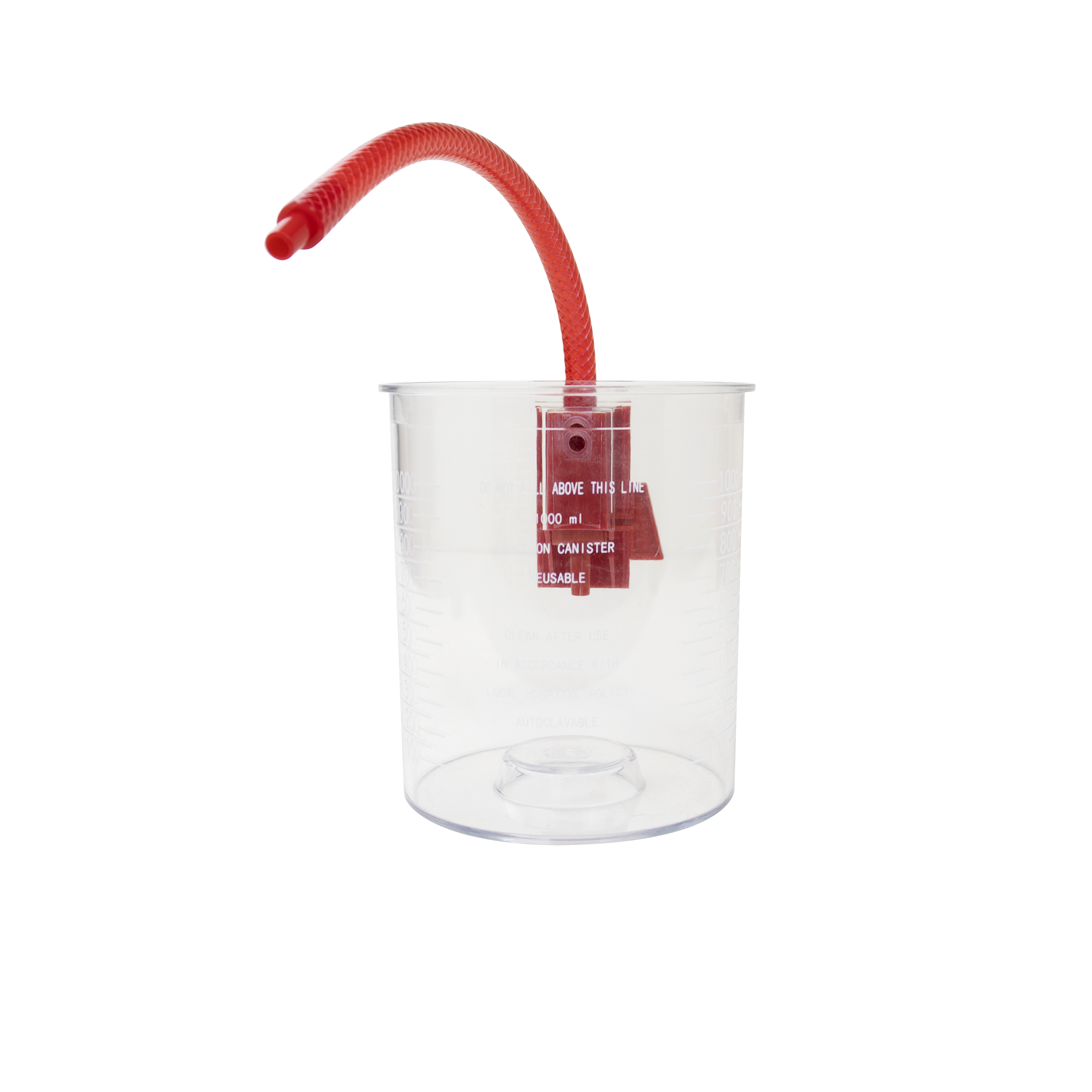 Reusable Outer Suction Canister - 1000cc - Wall Mount