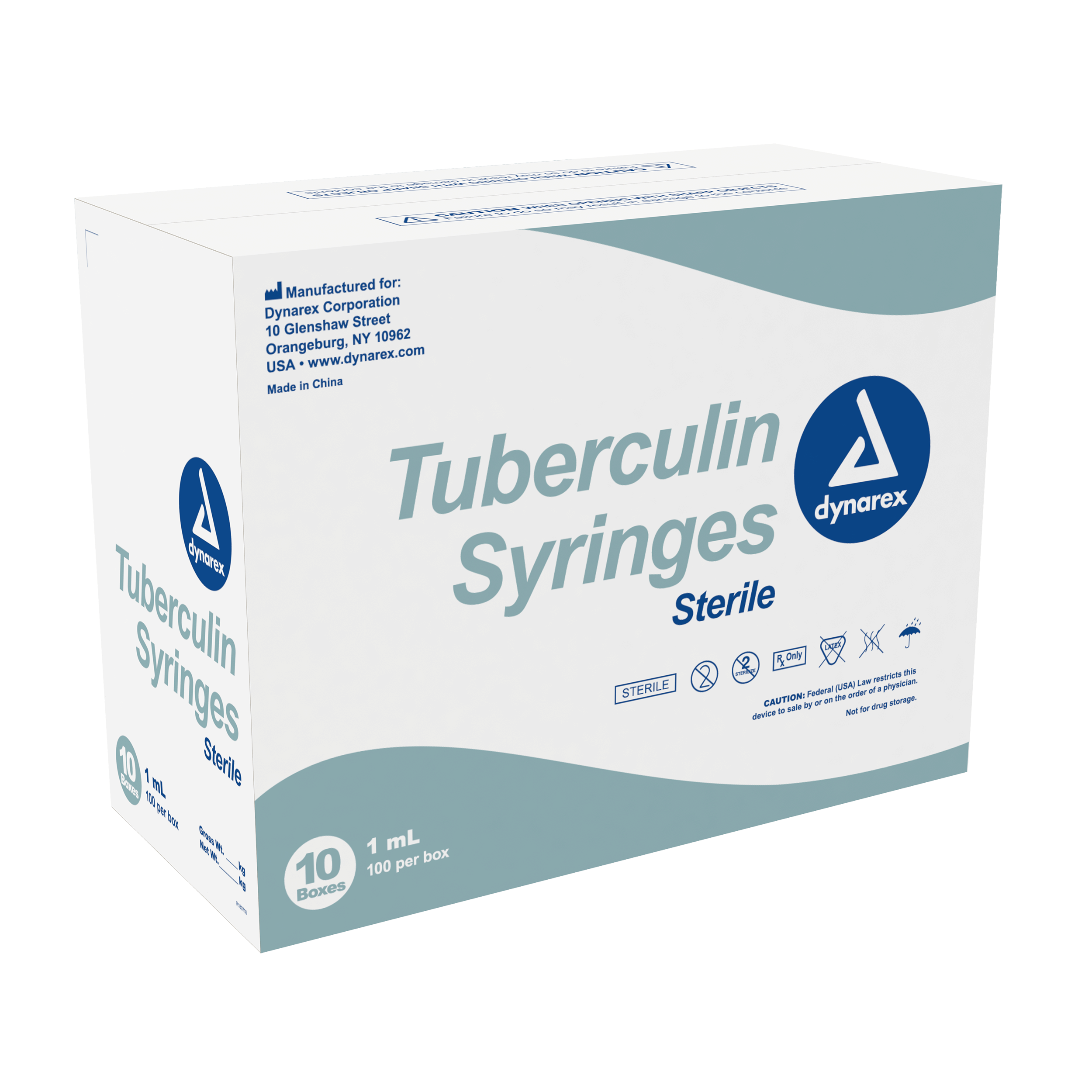 Tuberculin Non-Safety Syringe - Luer Slip