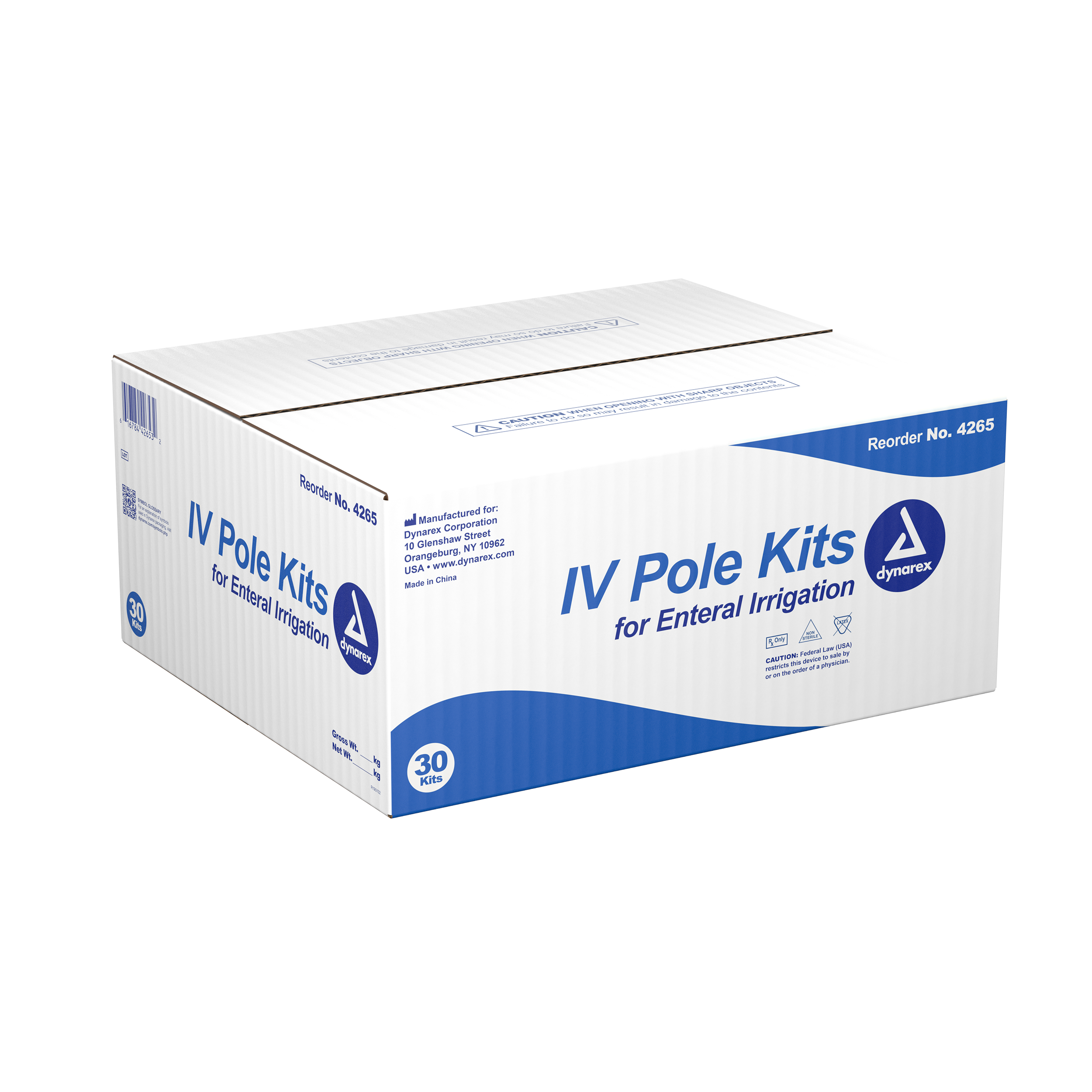 IV Pole Kit - Enteral Feeding Syringe - Non-Sterile
