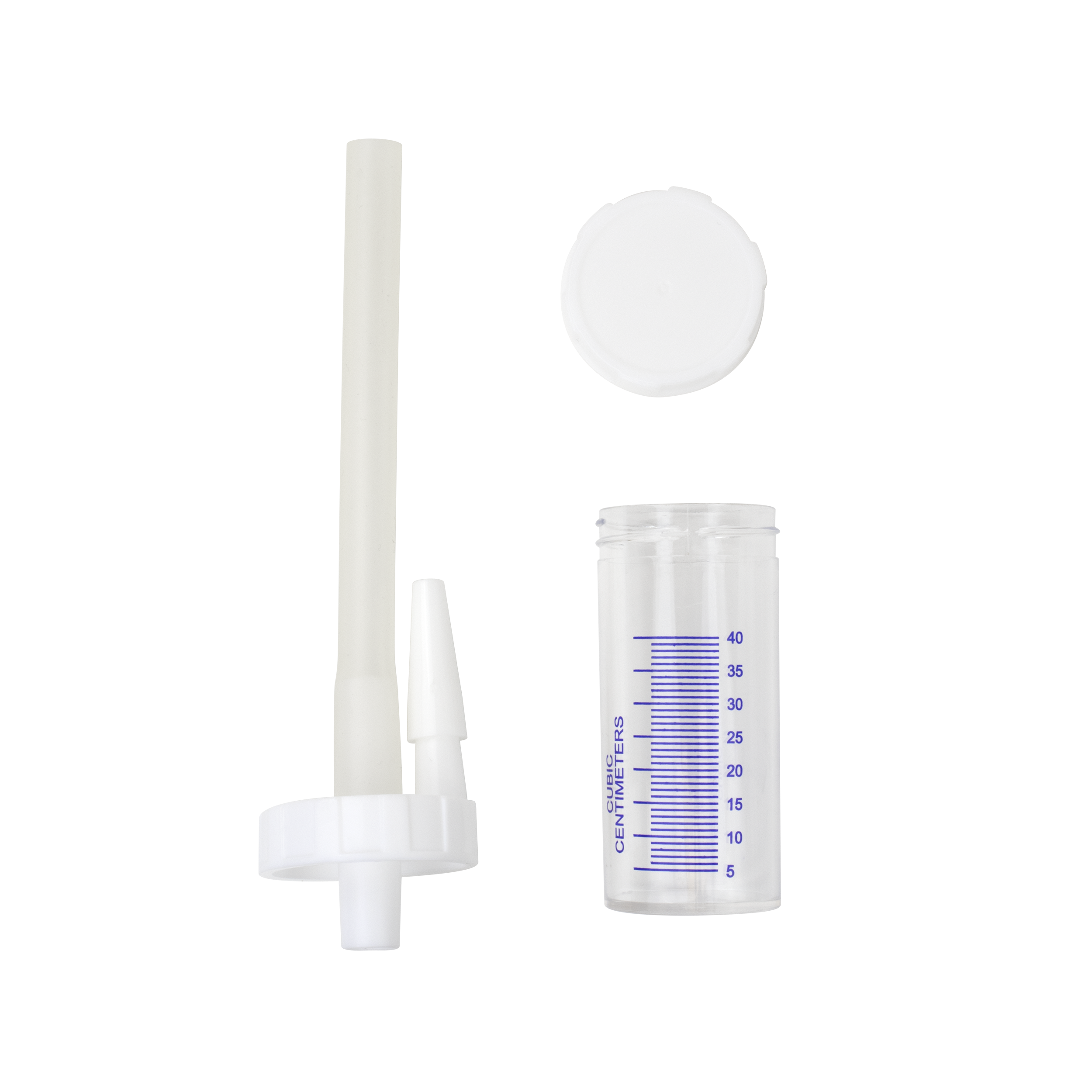 Mucus Specimen Trap - 40cc w/ Leak Proof Transport Cup