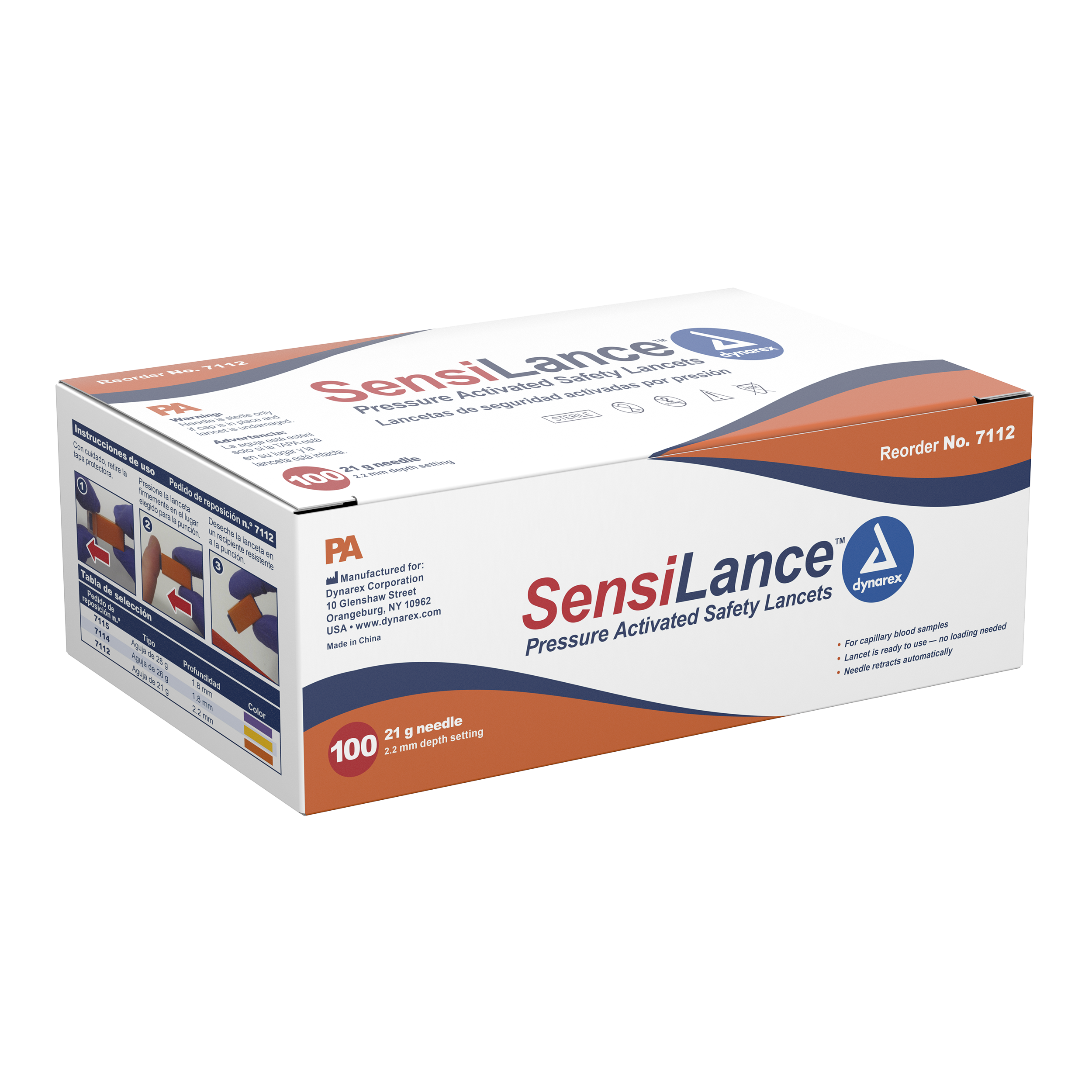 Pressure Activated Safety Lancets