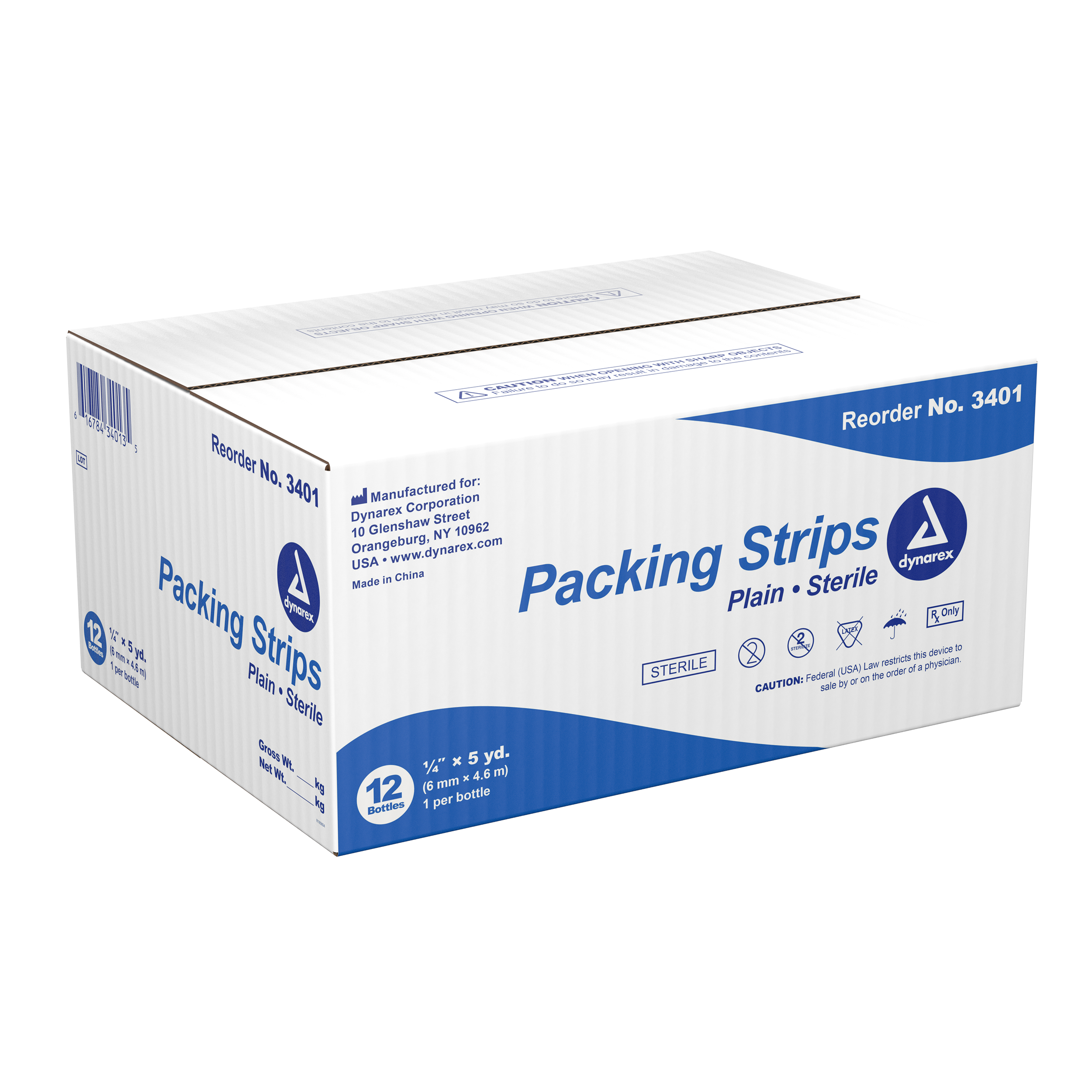 Packing Strips Plain - Sterile