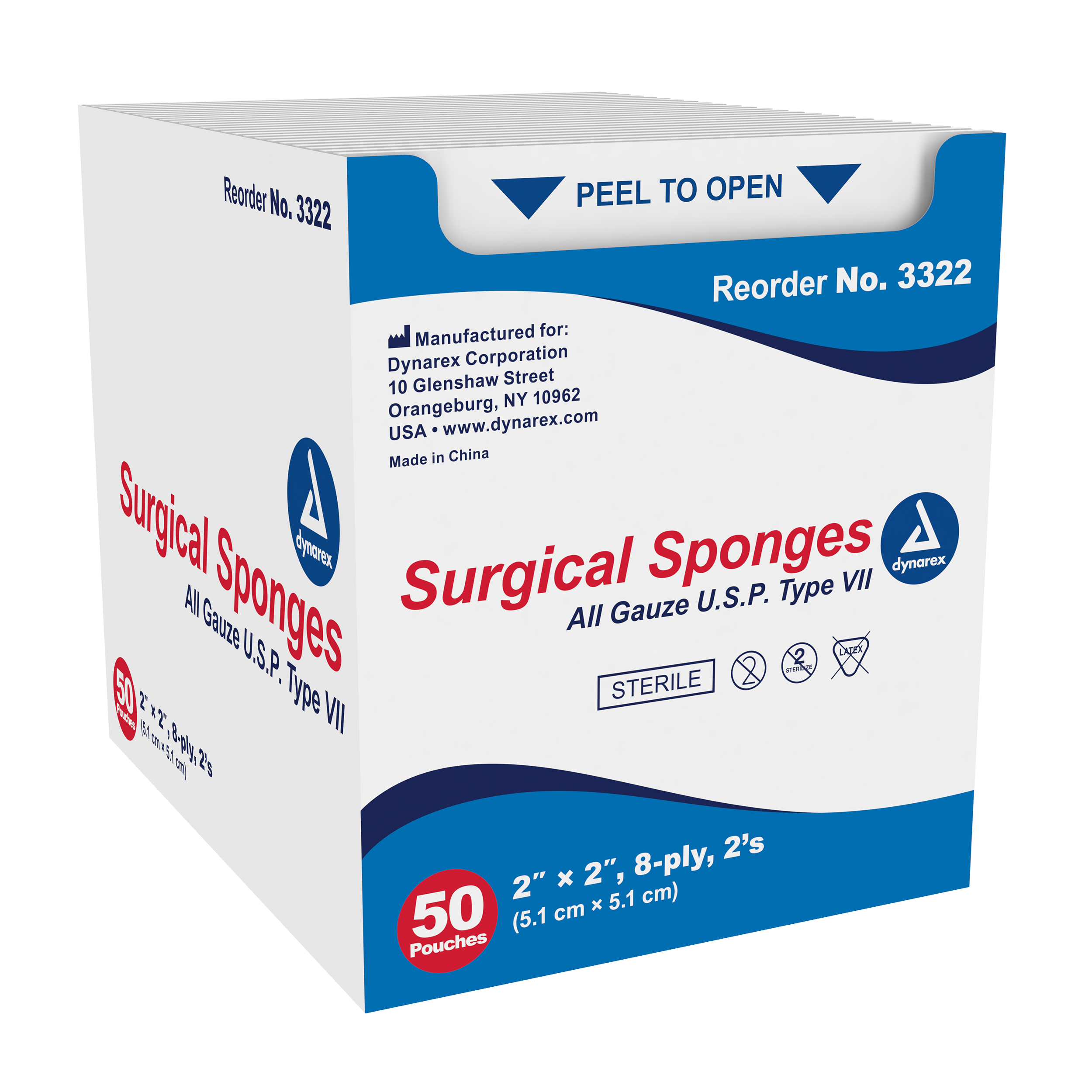 Surgical Gauze Sponge - Sterile