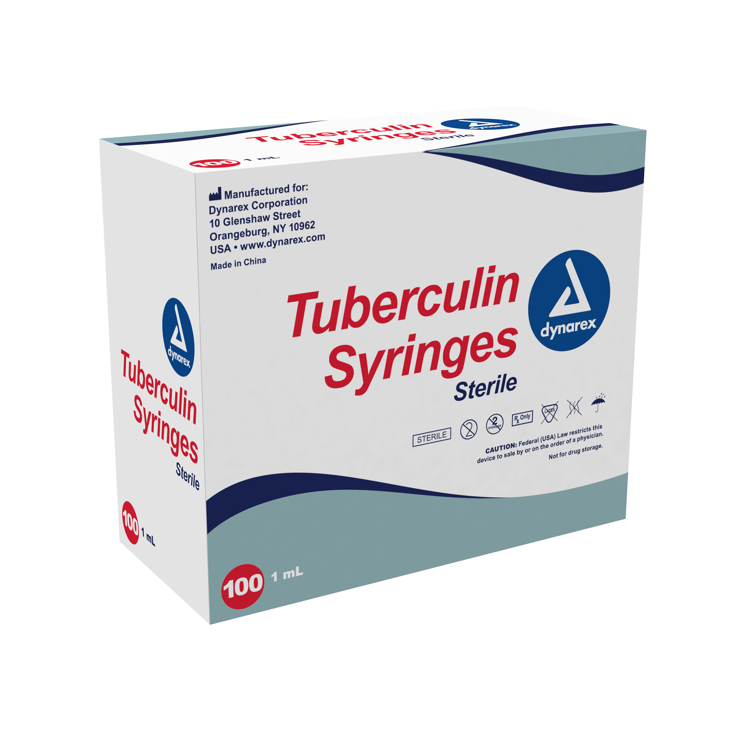 Tuberculin Non-Safety Syringe - Luer Slip