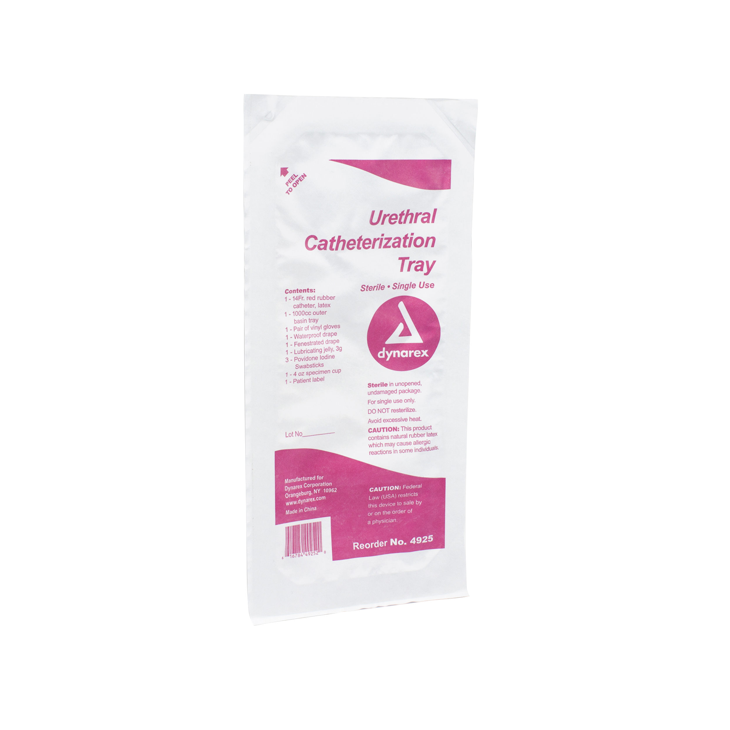 Urethral Catheterization Tray