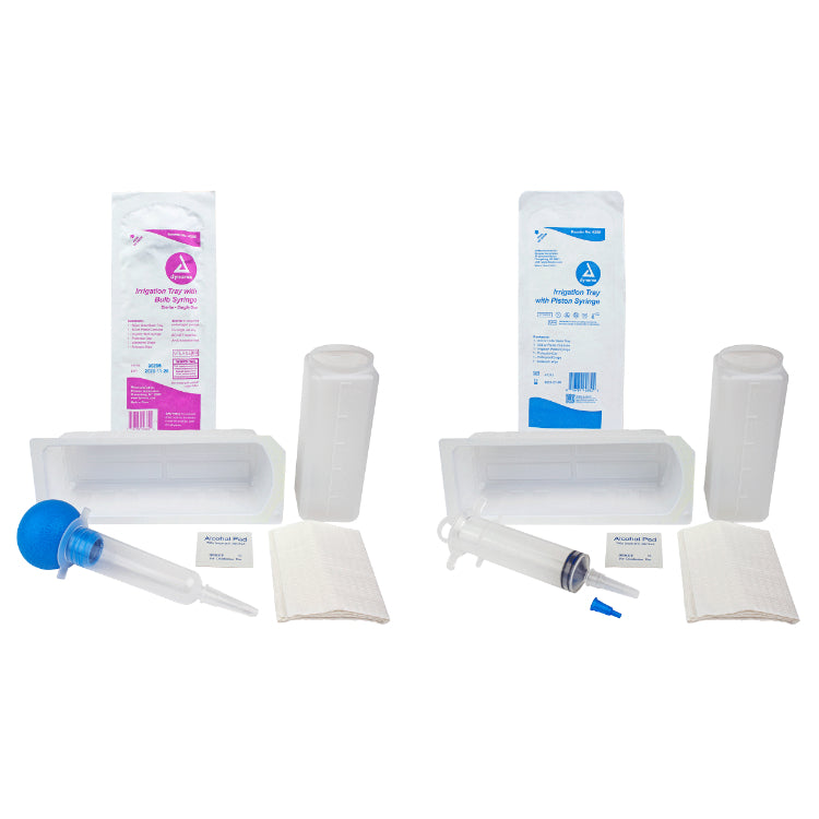 Irrigation Trays with Syringes - 20/cs