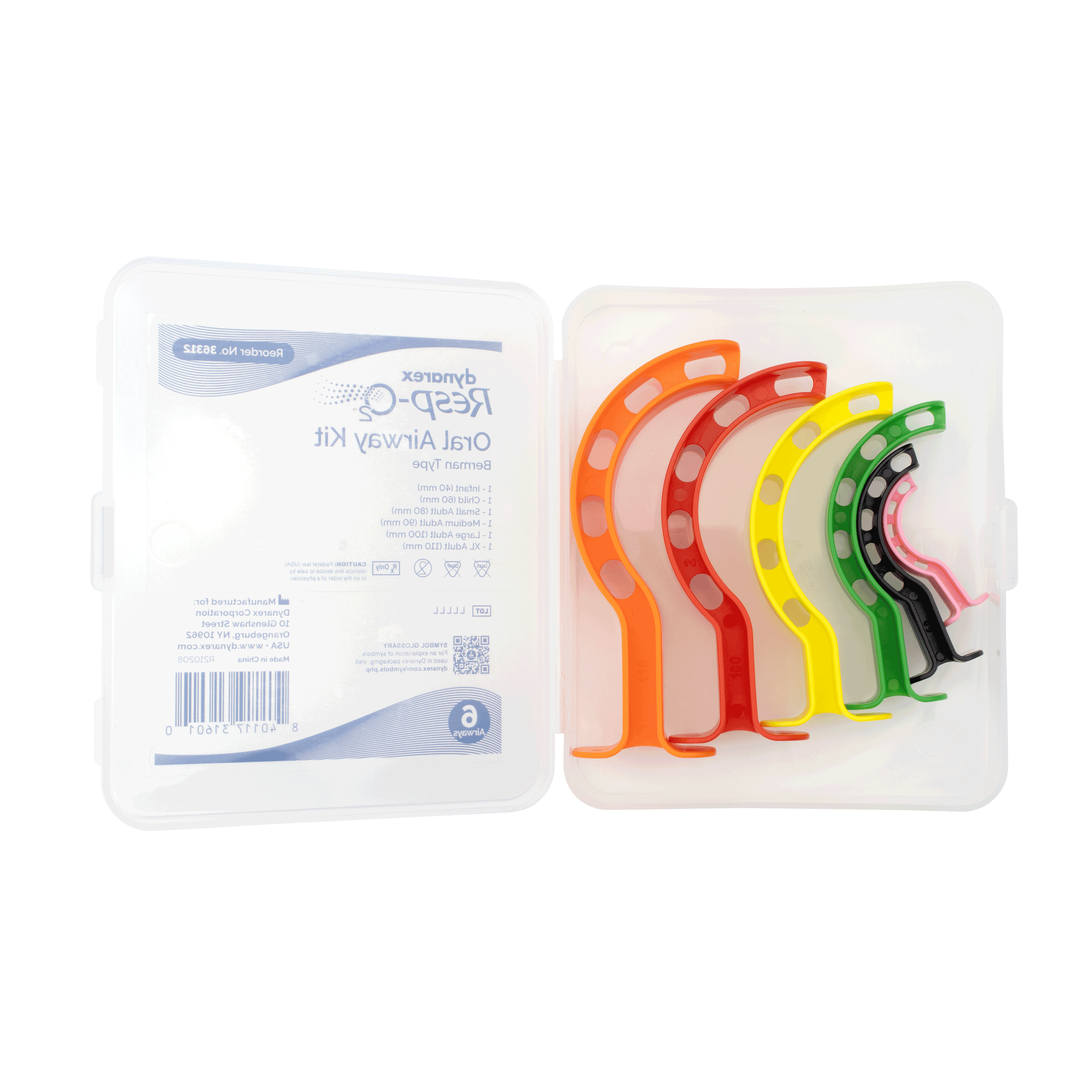 Oral Airways (Berman Type) Kit