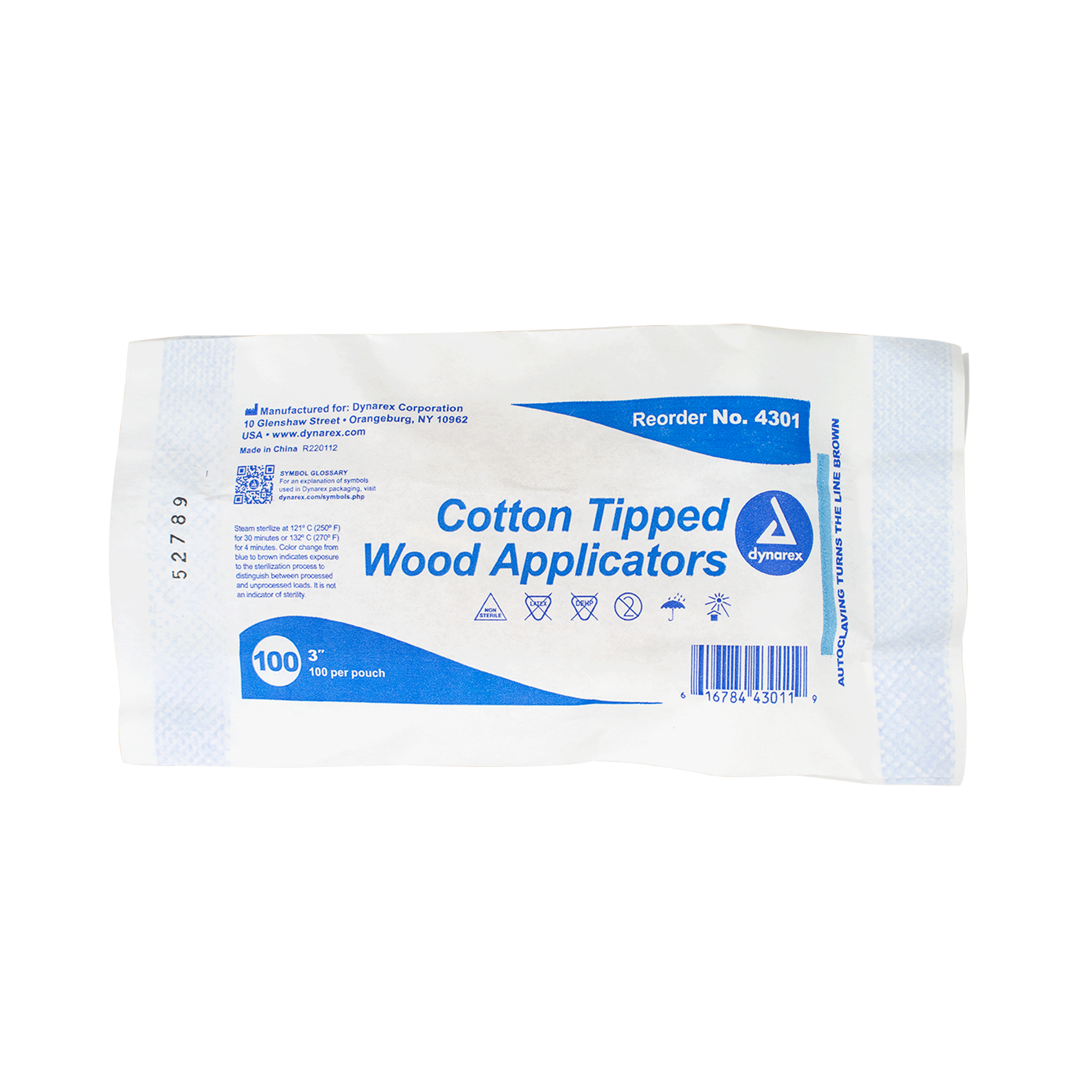 Cotton Tipped Wood Applicators - Non-Sterile,