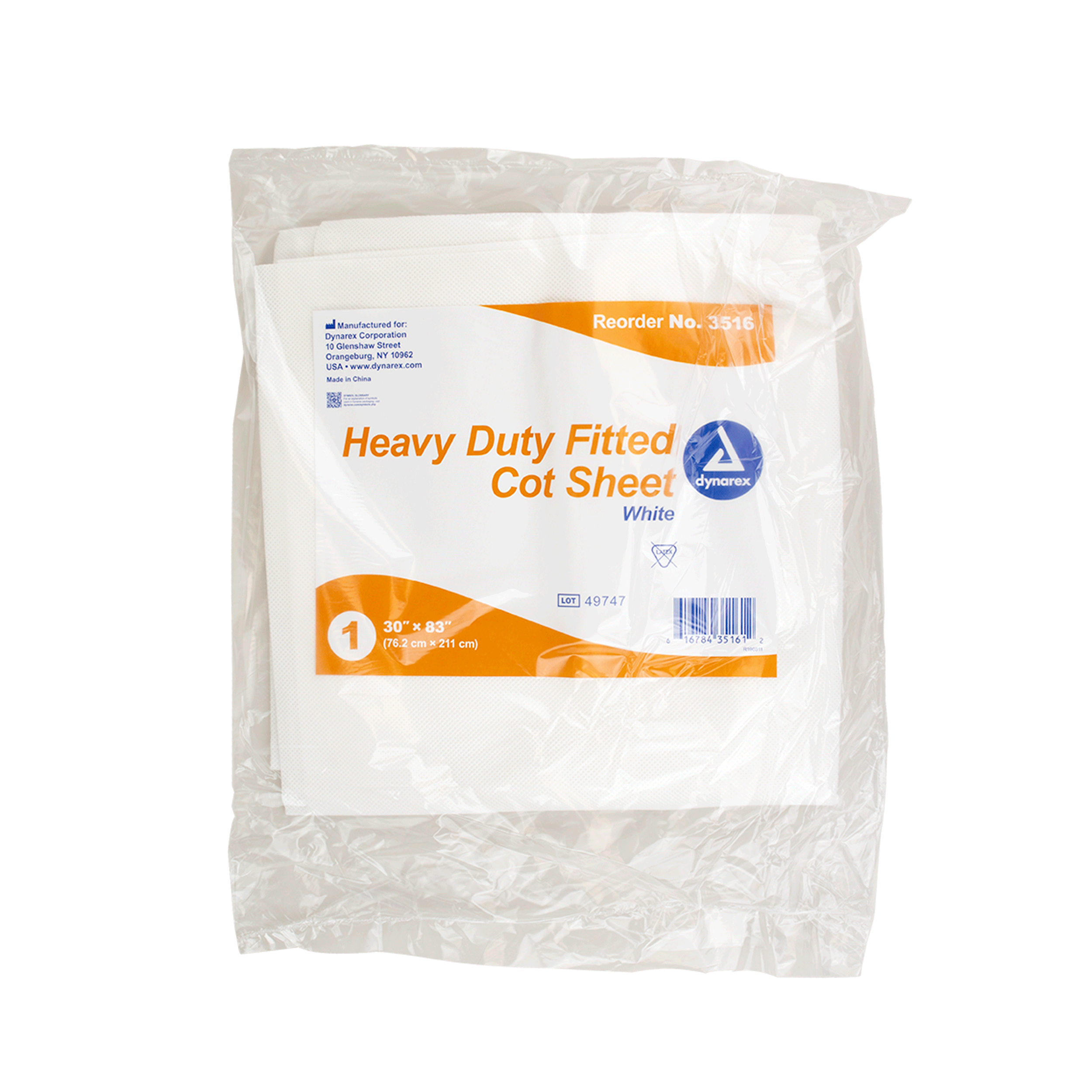 Heavy Duty Fitted Cot Sheet